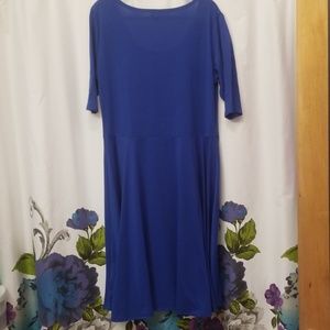 LuLaRoe Dresses - LulaRoe royal blue dress sz 3XL LuLaRoe Dresses - LulaRoe royal blue dress sz 3XL